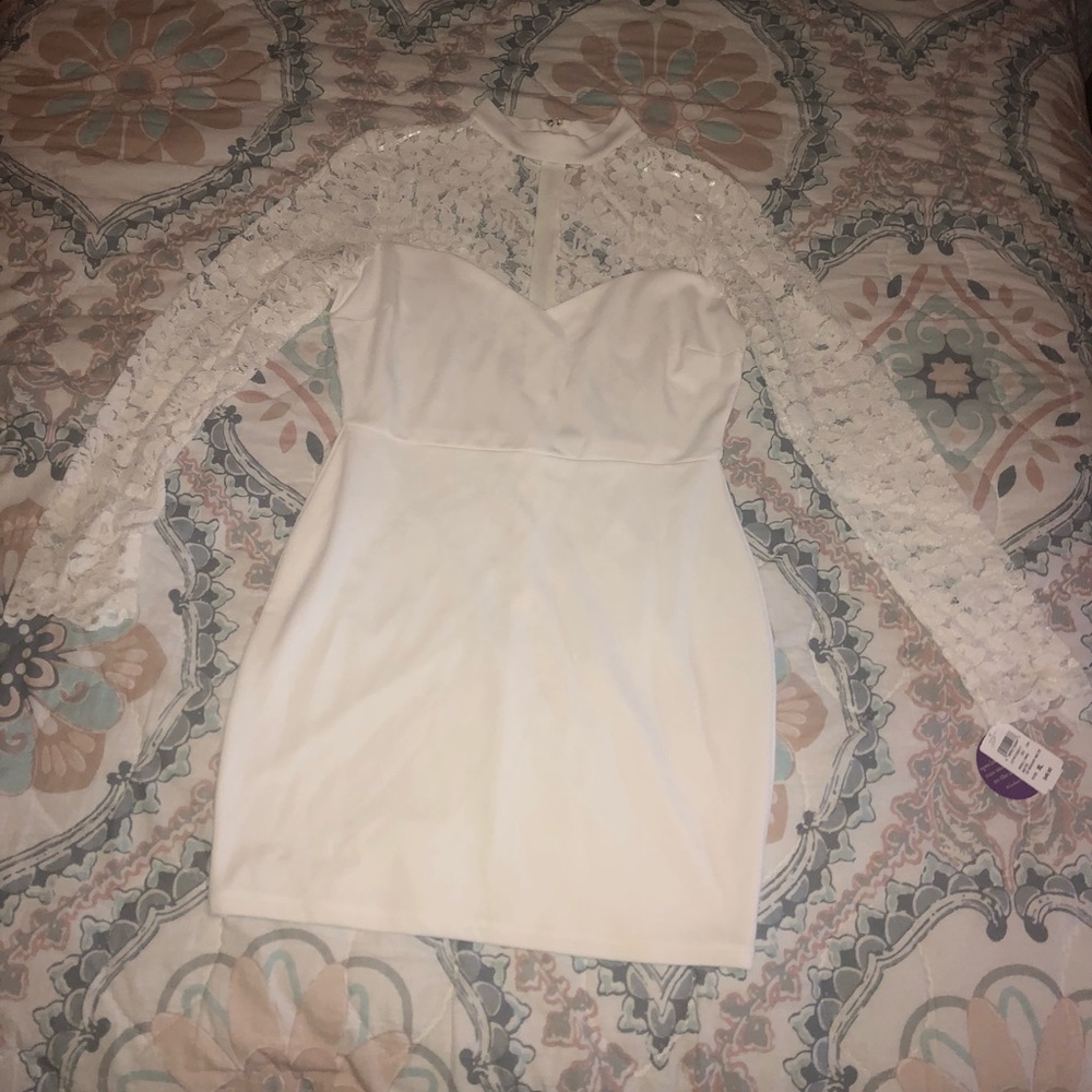 Brand new white dress
